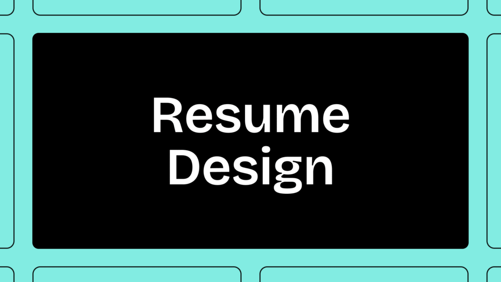 Resume Design